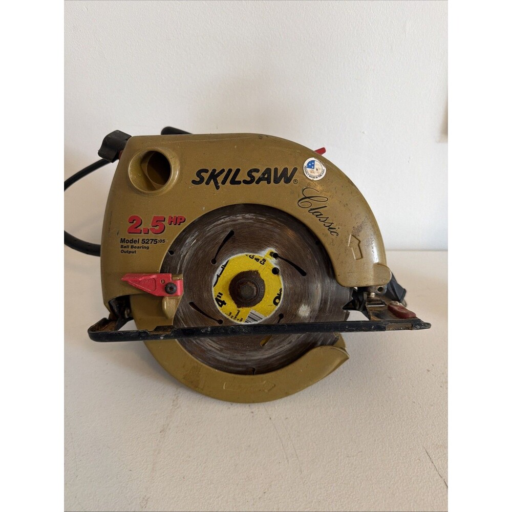 Skil 2.5hp 7 1/4" Circular Saw 12 amp Made in USA #5275 Classic Skilsaw